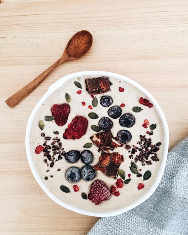 Holt's smoothie bowl creations